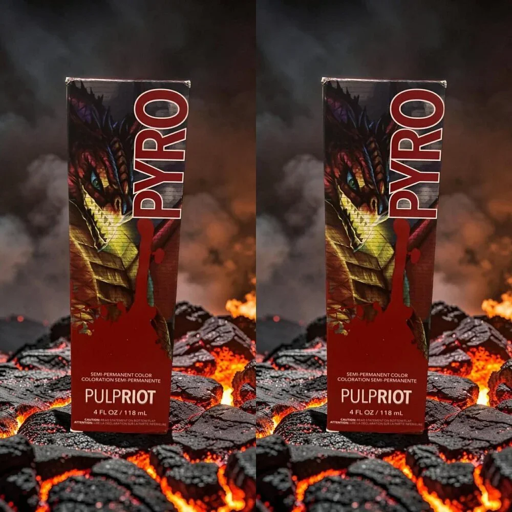Pulp Riot Semi-Permanent Haircolor 4 oz Pyro _ 2 units